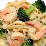 Savor the Flavor: Fettuccine Alfredo with Shrimp & Broccoli