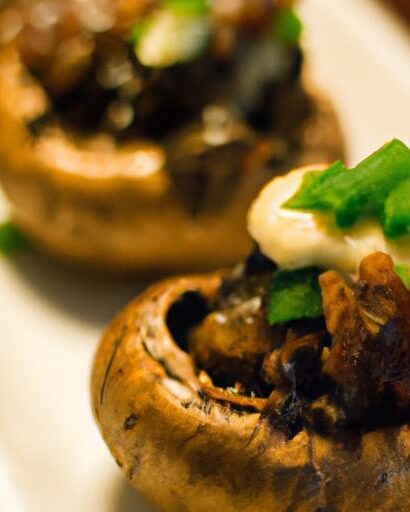 Deliciously Creamy Stuffed Mushrooms: A Savory Delight Guide