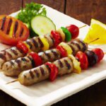 Sizzling Turkey Sausage & Veggie Skewers: A Flavorful Feast