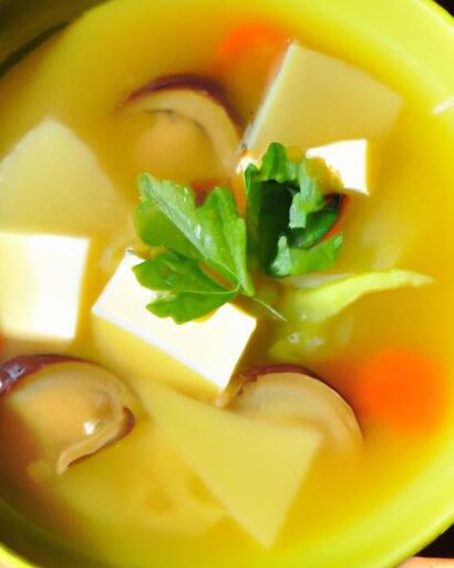 Wholesome Vegetarian Miso Soup: A Savory, Nourishing Delight