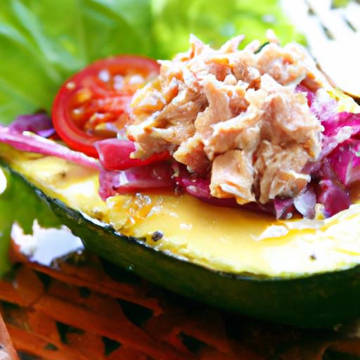 Tuna Salad Stuffed Avocado: A Refreshing Twist on Lunch