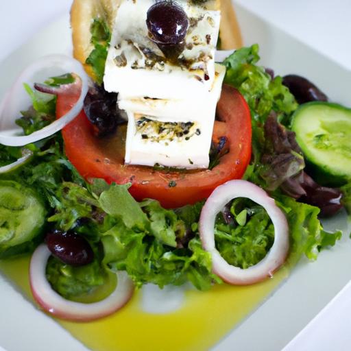 Greek Salad ‌Horiatiki: ‌A ⁢Fresh ⁤Taste of Mediterranean Roots