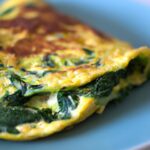 Wholesome Cheese & Spinach Omelet: A Nutritious Delight
