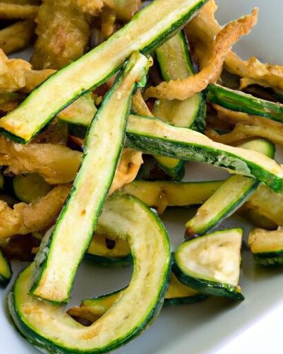 Crispy Zucchini Fries: A Healthy Twist on Classic Snacking