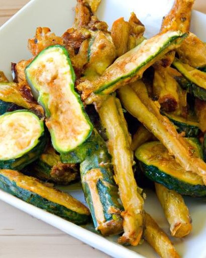 Crispy Baked Zucchini Fries: A Healthy Snack Delight