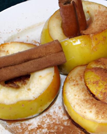 Warm Up Your Fall: The Magic of Baked Apples with Cinnamon