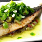 Sizzling Grilled Sardines with Zesty Green Chile Sauce