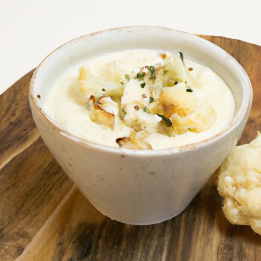 creamy cauliflower and Cheese Soup: Comfort in a Bowl