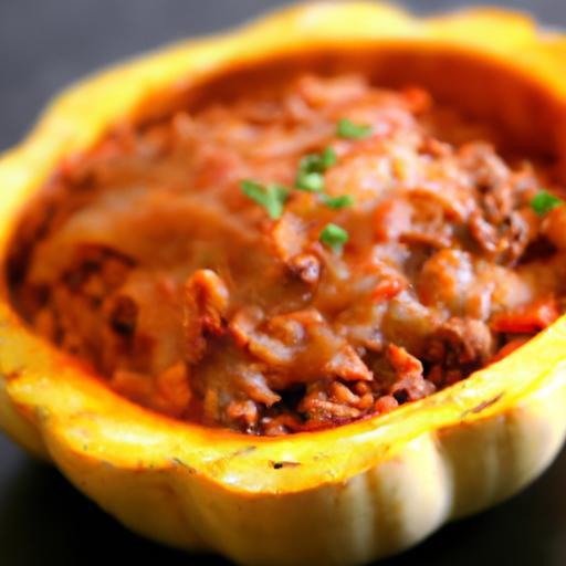 Spaghetti Squash with Meat Sauce: A Healthy Twist on Classic