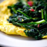 Power-Packed Breakfast: Scrambled Eggs with Fresh Spinach