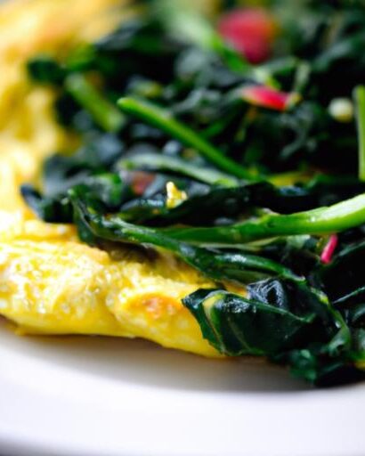 Power-Packed Breakfast: Scrambled Eggs with Fresh Spinach