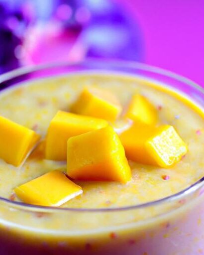 Boost Your Day: Tropical Mango Protein Smoothie Recipe