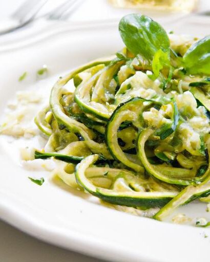 Zucchini Noodles with Pesto: A Fresh Twist on Healthy Meals