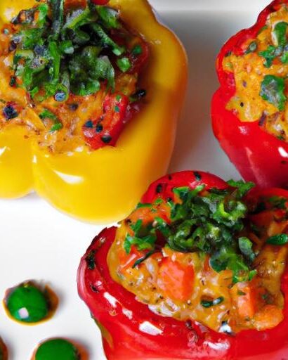Creamy Stuffed Mini Peppers: A Bite-Sized Delight Recipe