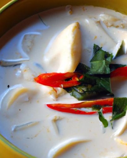 Discover the Rich Flavors of Authentic Thai Coconut Soup