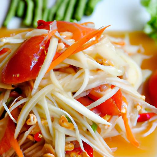 Papaya Salad: A Zesty Journey into Thailand's Flavorful Delight