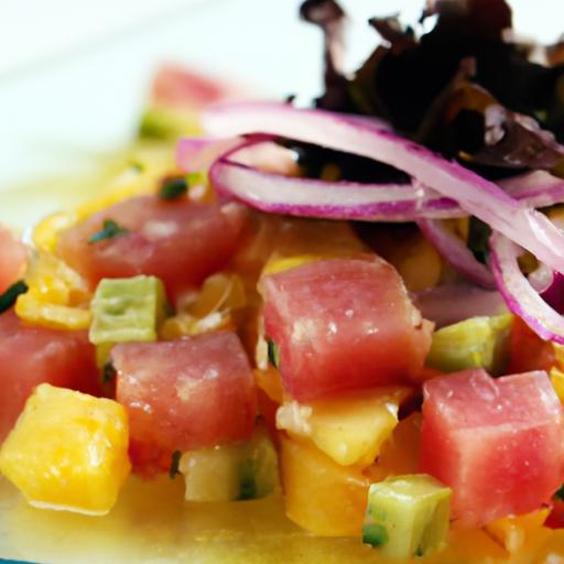 Fresh & Zesty Tuna Ceviche Recipe: A taste of the Tropics