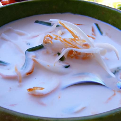Discover the Rich Flavors of Authentic Thai coconut Soup