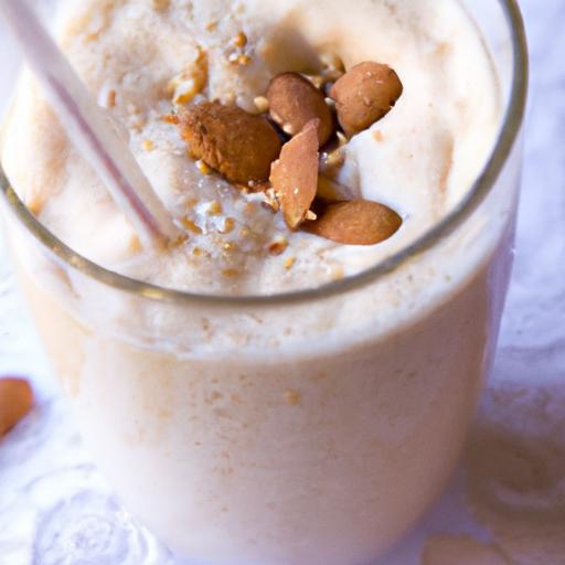 Energize Your Day with a Creamy Vanilla Almond Protein Shake