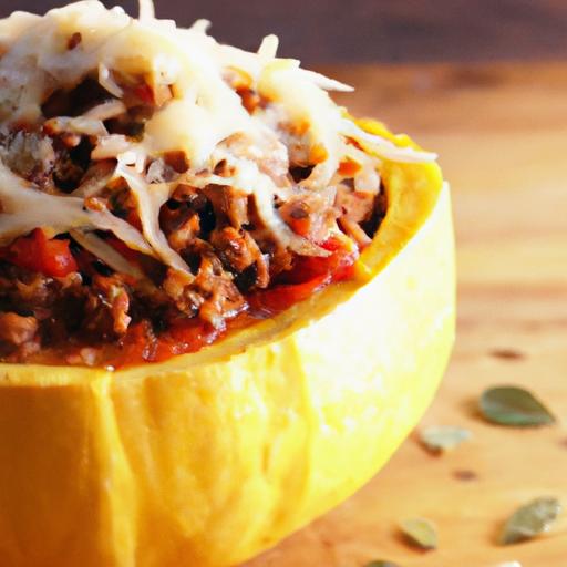 Spaghetti Squash with Meat Sauce: A Healthy Twist on Classic