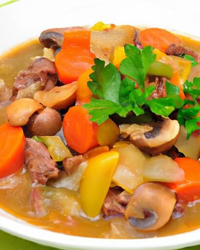 Hearty Beef & Veggie Stew: A Comfort Bowl of Goodness