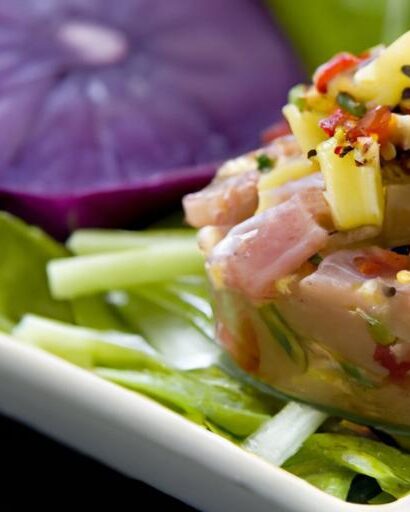 Fresh & Zesty Tuna Ceviche Recipe: A Taste of the Tropics