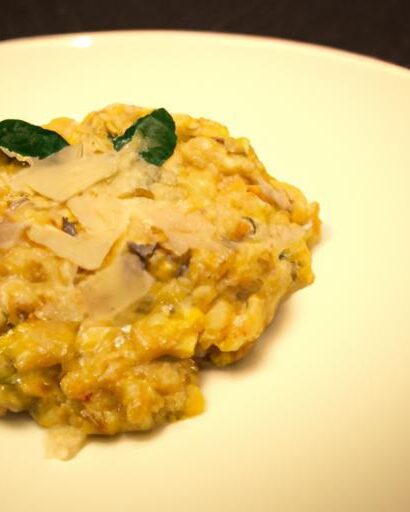 Golden Milanese Delight: The Art of Classic Risotto