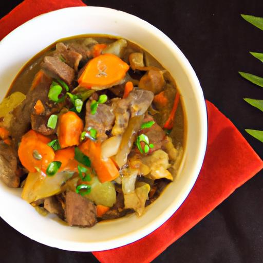 hearty Beef & Veggie Stew: A Comfort Bowl of Goodness