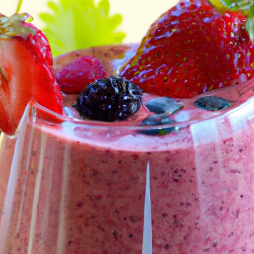Berry Blast⁤ Protein Smoothie: ⁢Power-Packed flavor Boost