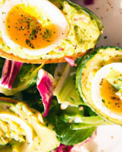 Creamy Egg Salad Stuffed Avocado: A Perfect Protein Boost