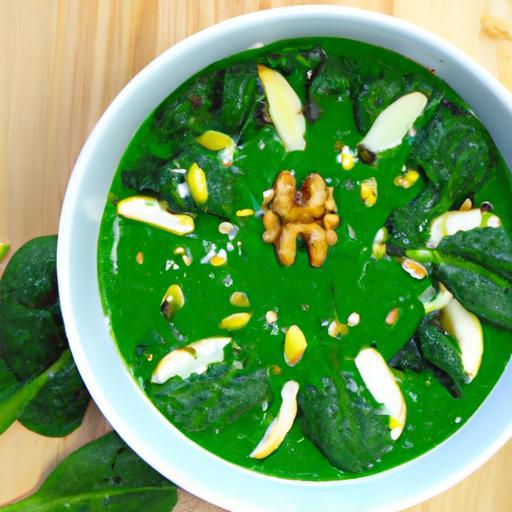 Energize Your Day: Vibrant Spinach Smoothie Bowl Recipe