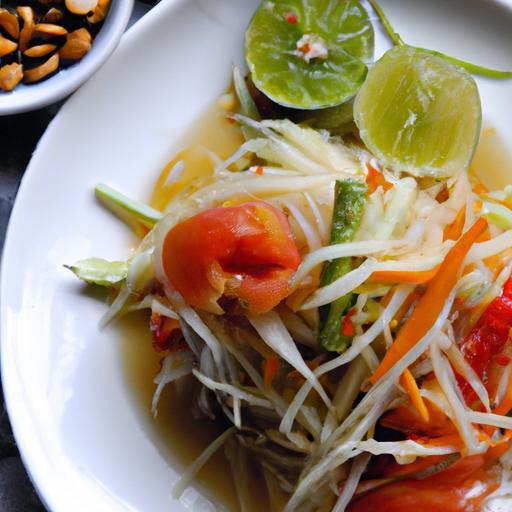 Papaya Salad Unveiled: A Tangy Twist to Refresh Your Palate