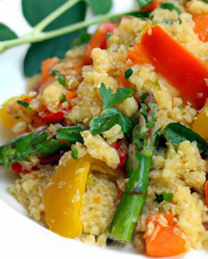 Seven-Vegetable Couscous: A Colorful, Nutritious Delight