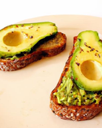 Avocado Toast on Whole-Grain Bread: A Nutritious Delight
