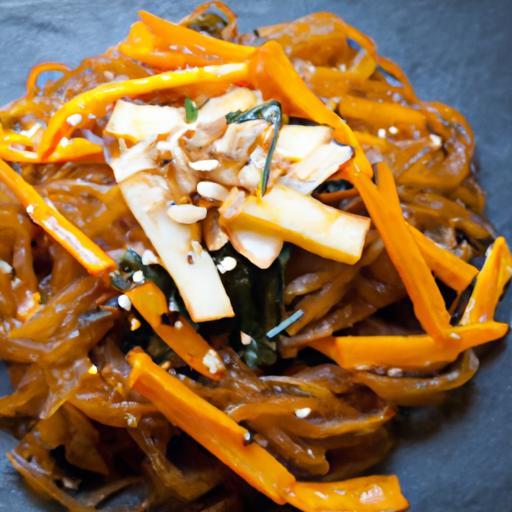 Japchae Unveiled: The Art of Korea’s Sweet Potato Noodles