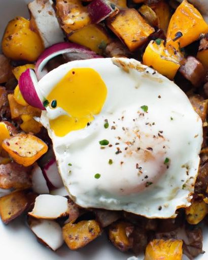 Hearty Sweet Potato & Egg Hash: A Flavorful Morning Boost