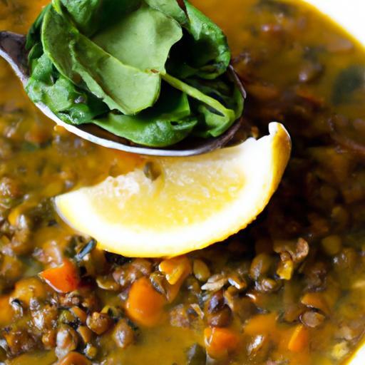 Hearty Lentil and Spinach Soup: A Nutritious Delight