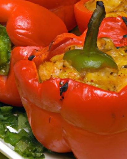 Savor the Flavor: Ground Turkey Stuffed Bell Peppers Recipe