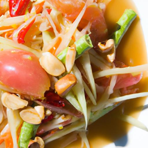Papaya ⁣Salad​ Unveiled: A ⁣Tangy Twist to Refresh Your ⁣Palate