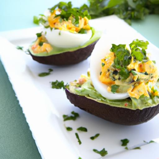 Creamy Egg Salad Stuffed⁤ Avocado: A Nutritious Delight