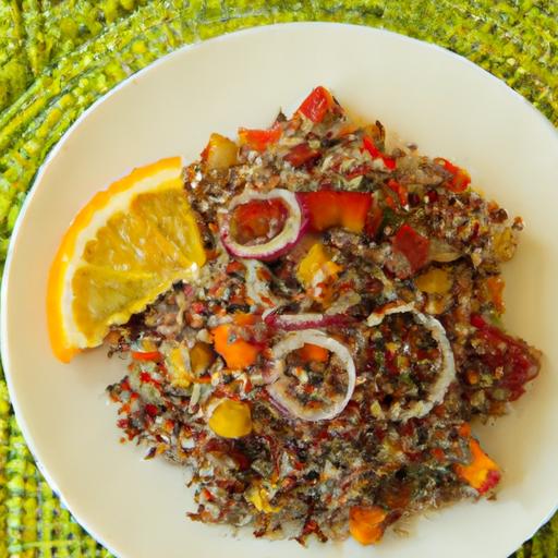 Wholesome Quinoa Salad with Vibrant Roasted Veggies Delight