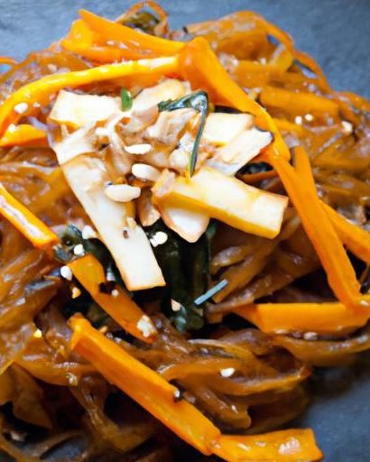Japchae Unveiled: The Art of Korea’s Sweet Potato Noodles