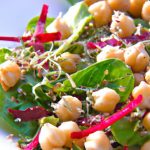 Crunchy Lettuce Cranberry Chickpea Salad Recipe Delight