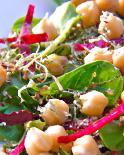 Crunchy Lettuce Cranberry Chickpea Salad Recipe Delight